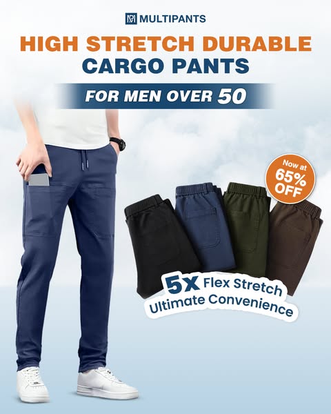 🔥Last Day Sale 50% OFF🥰MultiPants – High Stretch Multi-pocket Durable Cargo Pants