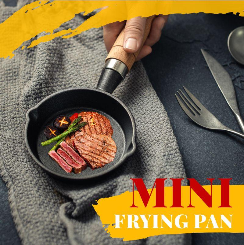 ⌛Limited-Time Offer-Mini Nonstick Iron Pan 3.9”/10cm