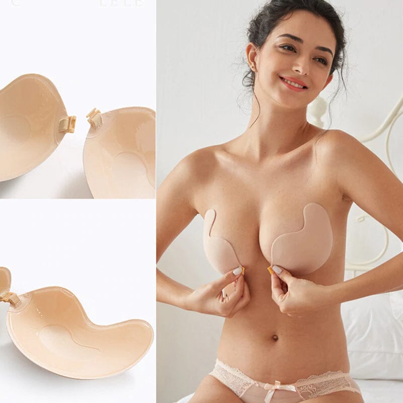 💗Buy 1 Get 1 Free - 2 Pairs- Each Only $7.99!!🎁Adhesive Push-up Bra