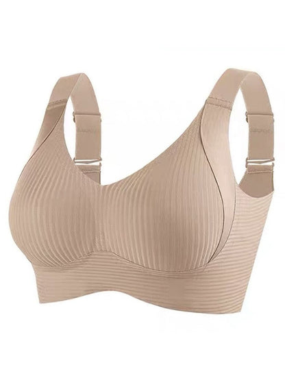 🎁Last Day Buy 1 Get 3 Packs🔥💕Women's Ribbed Push Up Adjustable Wireless Bra