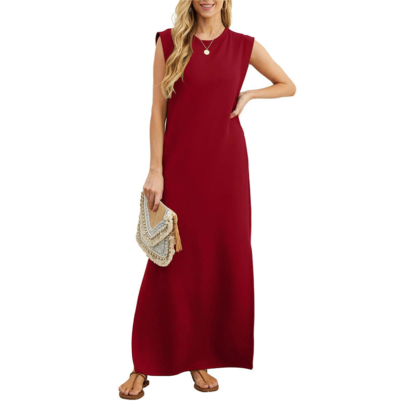 🌿Women Loose Split Wrinkle-Free Long Dress