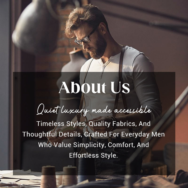 🔥HOT SALE-50% OFF ✨Men's Solid Color Premium Turtleneck Sweater