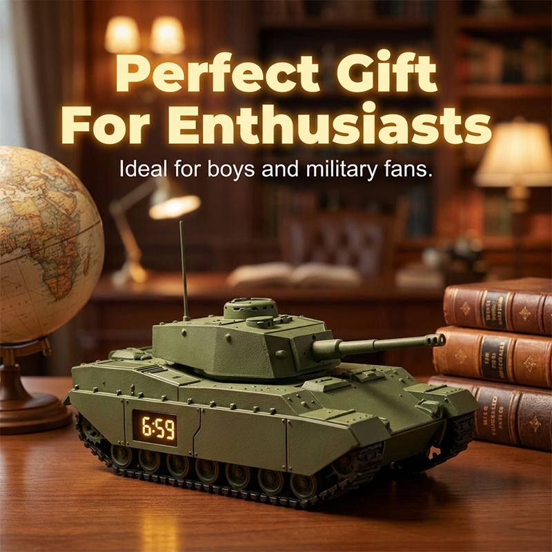 Interactive Tank Alarm Clock