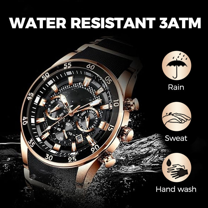 ⏳Limited-time 50% off⏰Men’s Waterproof Multifunctional Quartz Watch⌚