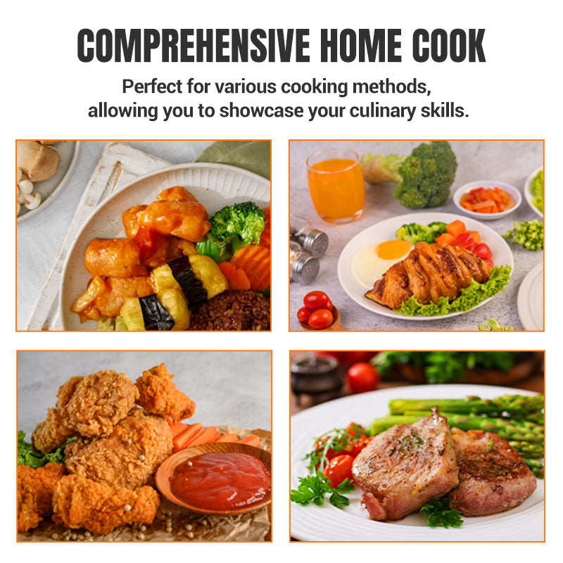 🧑‍🍳Michelin Chef Recommended🏆Multifunctional Large Capacity Non-stick Pressure Cooker