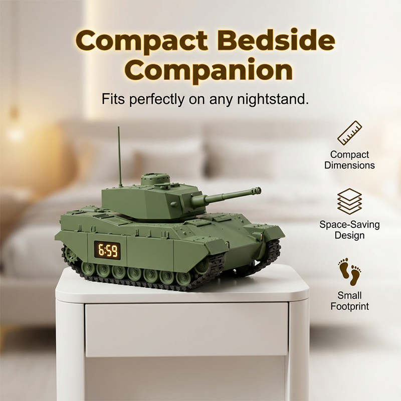 Interactive Tank Alarm Clock