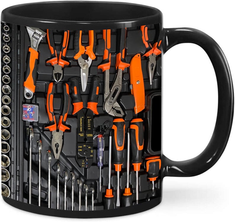 🏆🧰Last Day Sale 50% OFF!!⚡Mechanic Toolbox Mug🍵