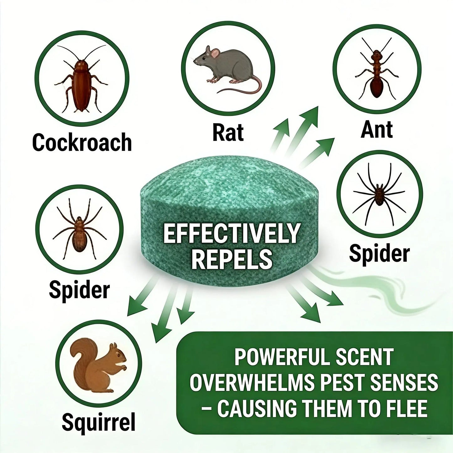 ⏳Time-Limited Special⏰All‑Pest Repellent – Safe for pets & wildlife. No poisons, just effective. Use indoors & out. 🐾