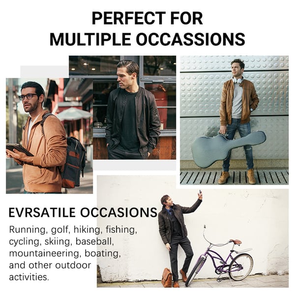 🧥 60% OFF HOT SALE! ✨ Men's Standing Collar Zipper Jacket - Modern Casual Design with Lightweight Warmth for Everyday Style ⚡🛒