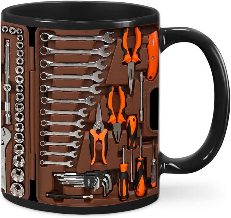 🏆🧰Last Day Sale 50% OFF!!⚡Mechanic Toolbox Mug🍵