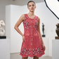 ⌛Limited-Time Offer-Women's Sleeveless Floral Button Down Dress