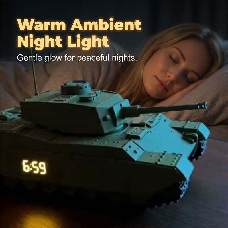 Interactive Tank Alarm Clock
