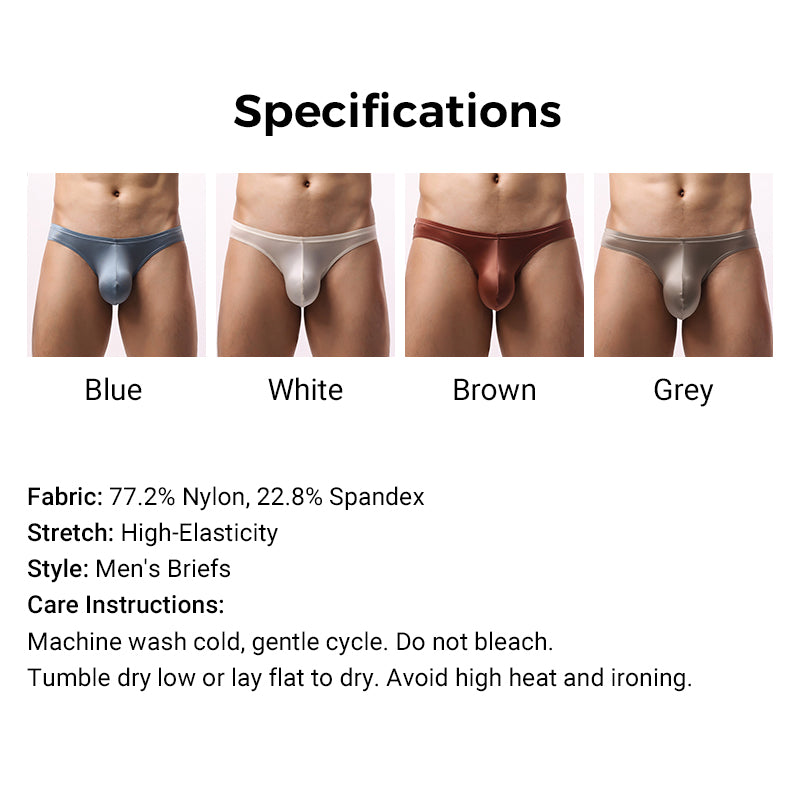 Men's Low-Rise Contoured Pouch Sexy Briefs✨
