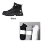 ⏰Men's outdoor swivel buckle work shoes（Waterproof, Anti-slip,Comfortable and Breathable）