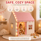 🏰 50% OFF NOW! ⏰ Children's Play Tent Castle – Spacious & easy to set up – Breathable fabric, perfect for indoor or outdoor fun – encourages imaginative play ✨🧸