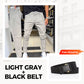 🖤 LAST DAY: 50% OFF! 🖤 Men’s Casual Slim-Fit Solid Color Pants+Belt ❄️