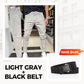 🖤 LAST DAY: 50% OFF! 🖤 Men’s Casual Slim-Fit Solid Color Pants+Belt ❄️