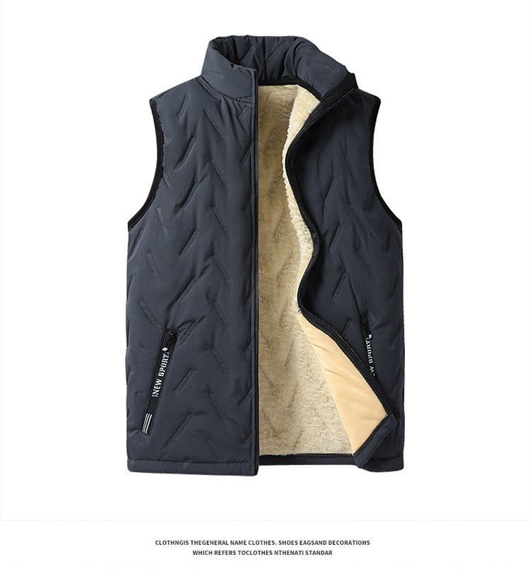 🔥Black Friday Deal! Unisex Thermal Fleece-Lined Quilted Vest | Winter Warmth, Ultra-Light & Water-Resistant | Limited Stock! ❄️
