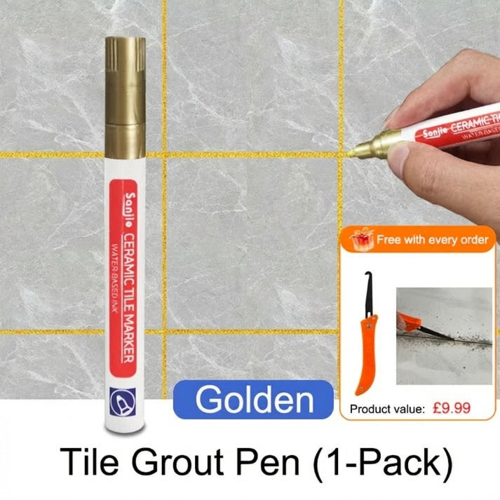 🖌️BUY 2 GET 1 FRE🧱 Anti-Mould & Waterproof Joint Pen for Ceramic Tiles!