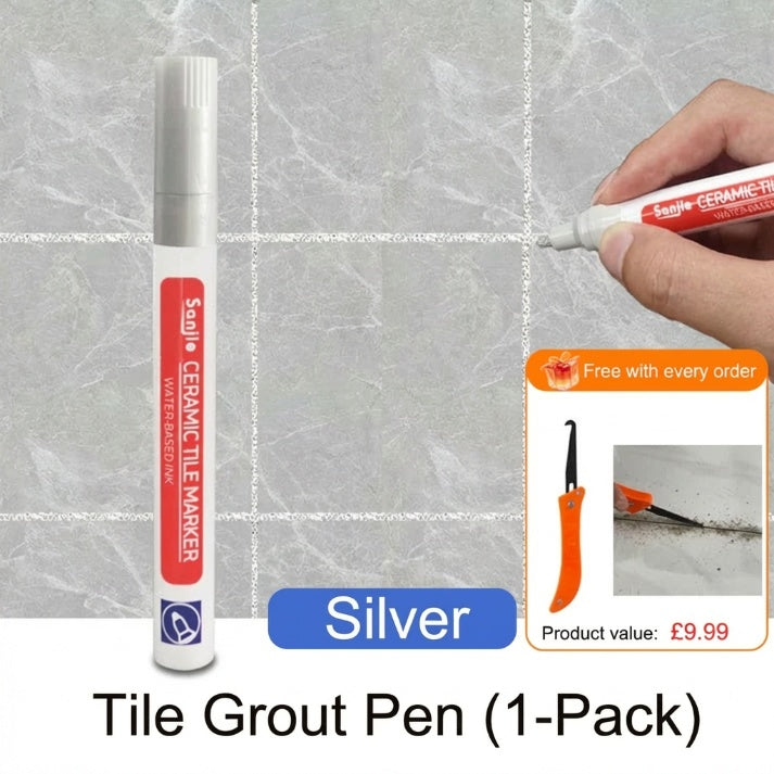 🖌️BUY 2 GET 1 FRE🧱 Anti-Mould & Waterproof Joint Pen for Ceramic Tiles!