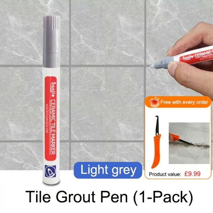 🖌️BUY 2 GET 1 FRE🧱 Anti-Mould & Waterproof Joint Pen for Ceramic Tiles!