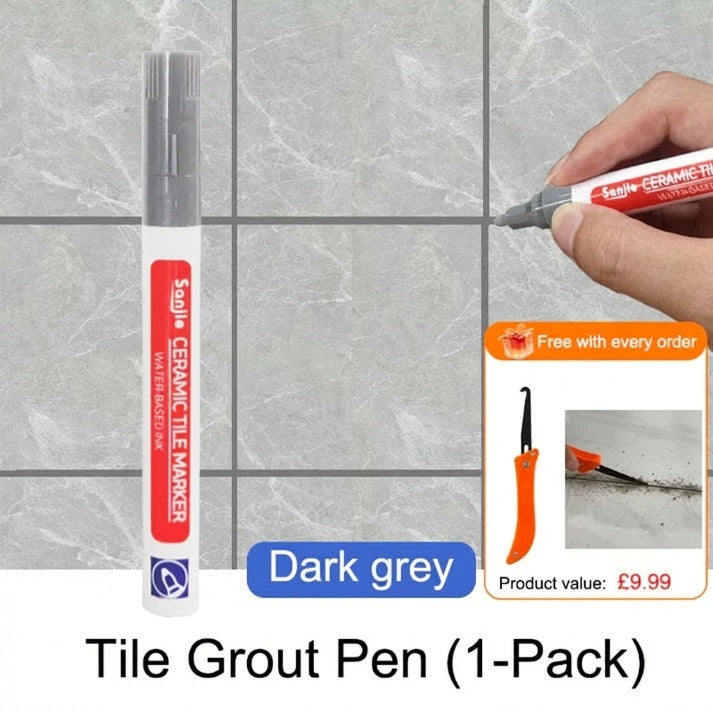🖌️BUY 2 GET 1 FRE🧱 Anti-Mould & Waterproof Joint Pen for Ceramic Tiles!