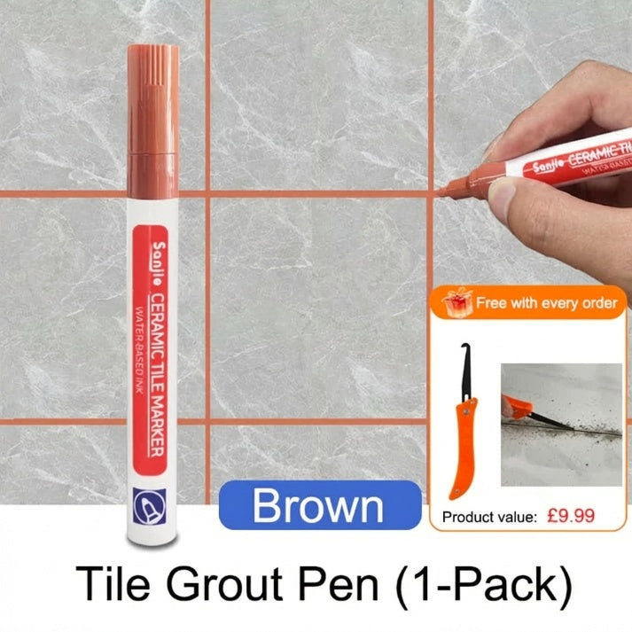 🖌️BUY 2 GET 1 FRE🧱 Anti-Mould & Waterproof Joint Pen for Ceramic Tiles!