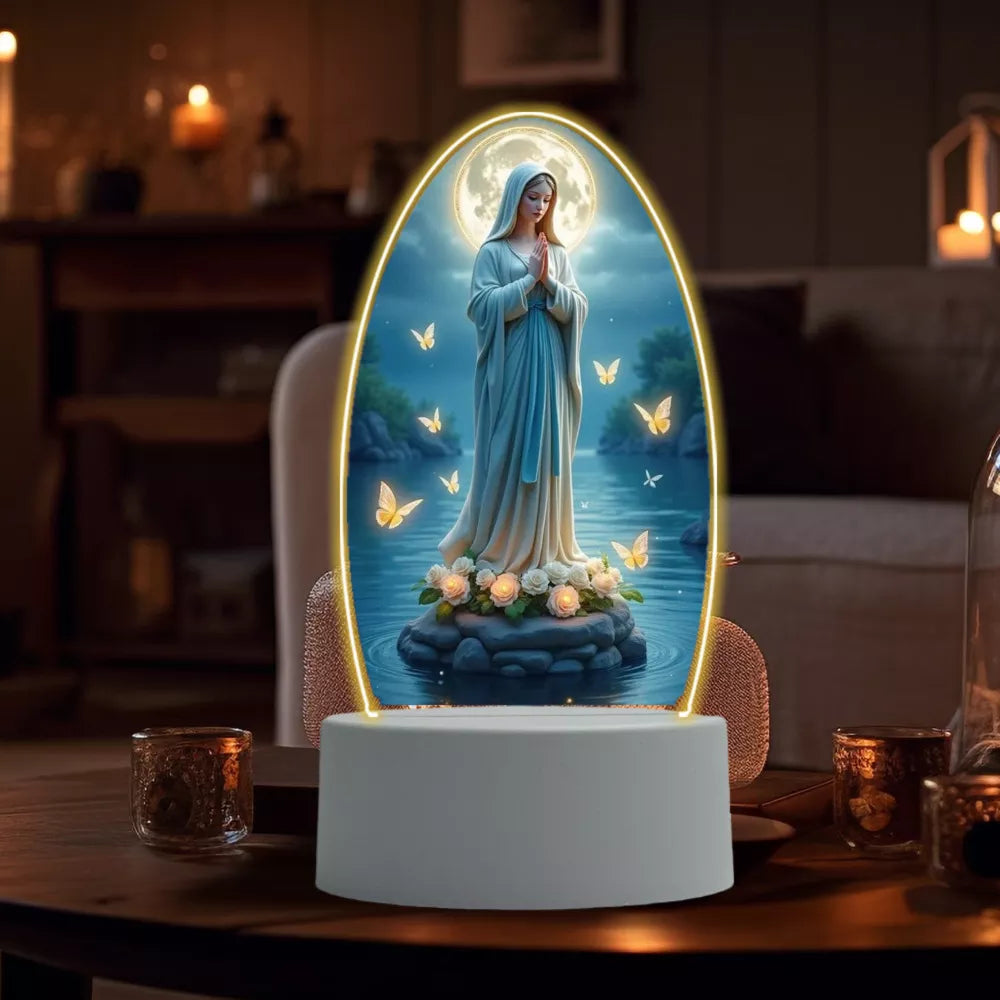 Jesus 3D Night Lamp & Religious Gifts