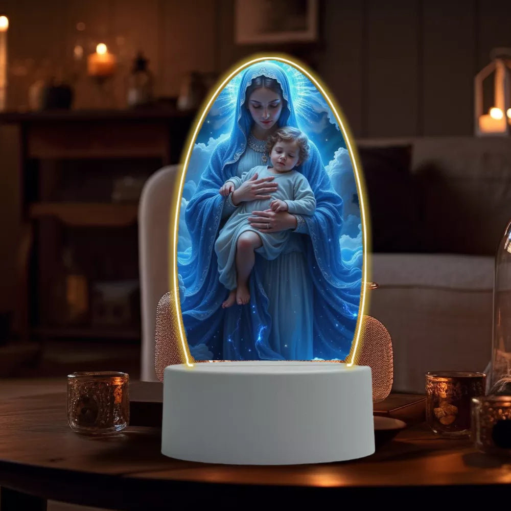 Jesus 3D Night Lamp & Religious Gifts