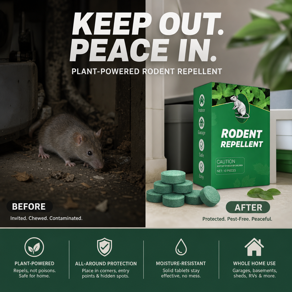 ⏳Time-Limited Special⏰All‑Pest Repellent – Safe for pets & wildlife. No poisons, just effective. Use indoors & out. 🐾