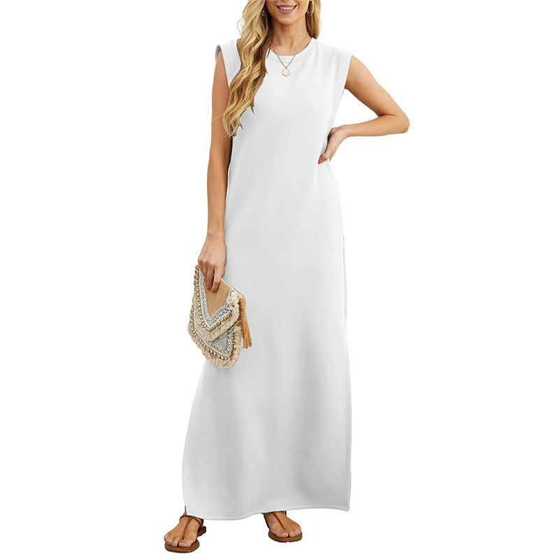 🌿Women Loose Split Wrinkle-Free Long Dress