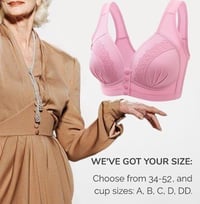 🔥Buy 1 and get 2 free🔥-Front button Breathable skin-friendly cotton bra