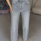🔥50% OFF🔥Straight leg jeans with rhinestones