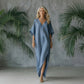 Women's Casual V-Neck Maxi Dress