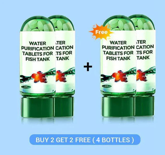 💥BUY 1 GET 1 FREE♻️💧Powerful Aquarium Water Purification Tablet – Clear, Healthy Water in Minutes