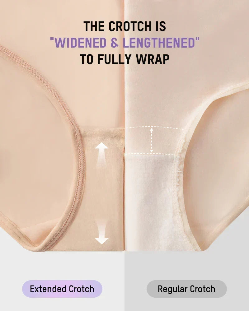 ✨Plus-Size High-Waist Cross Tummy Control Panties