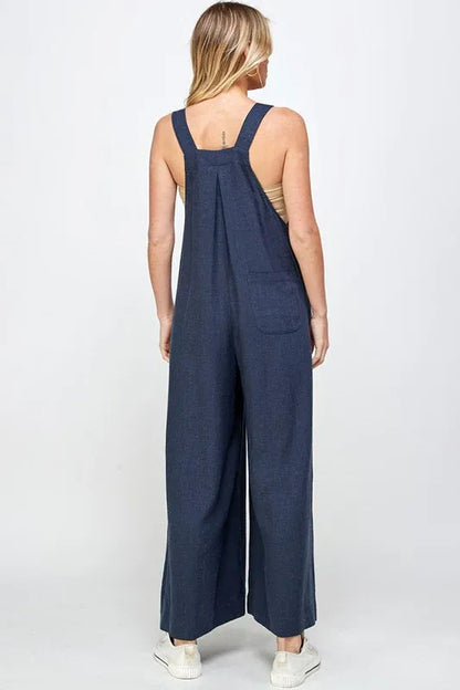 💖Summer Sale💖-Plus Size Leisure Wide-Leg Jumpsuit