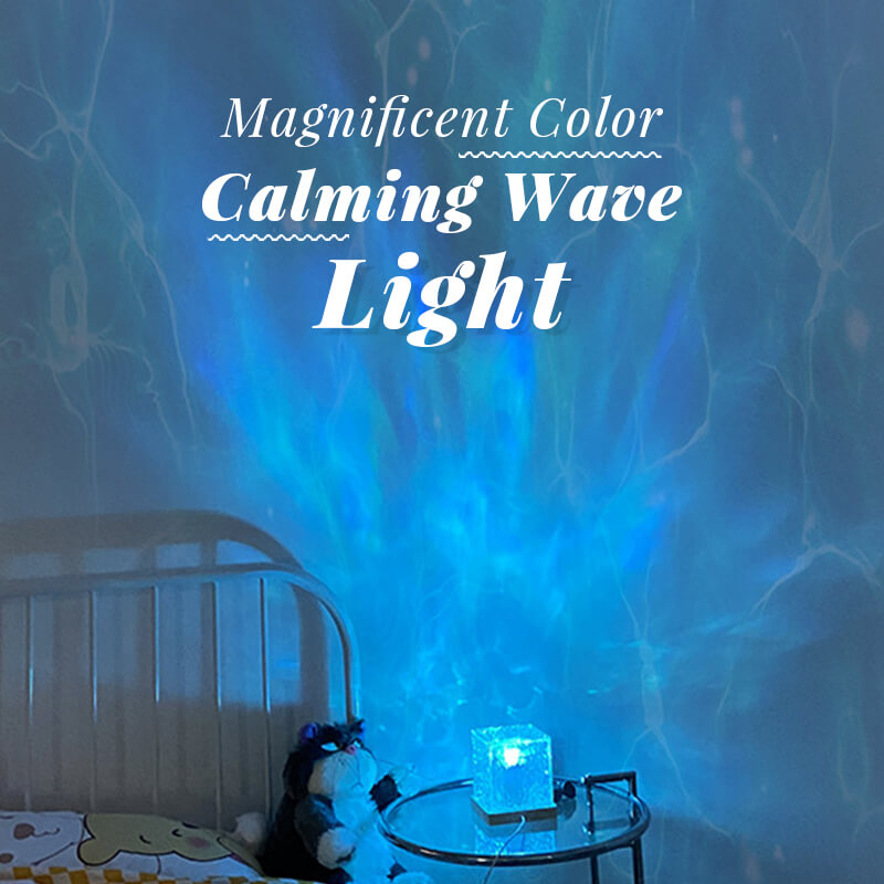 🎁Rotating Wave Projector - Dynamic Ocean Effect, 16 Changing Colors, Perfect for Baby Care and Nursery Decoration🌙🚤💫