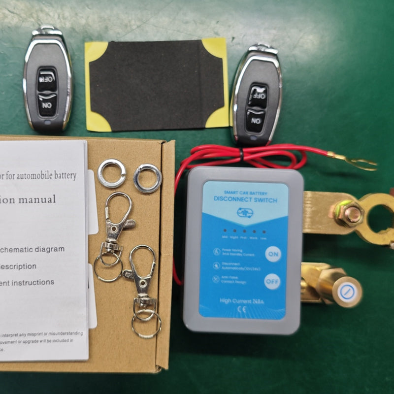⚡ Limited time 50% discount 🔋🚗12V/24V Remote Control Car Battery Disconnect Switch