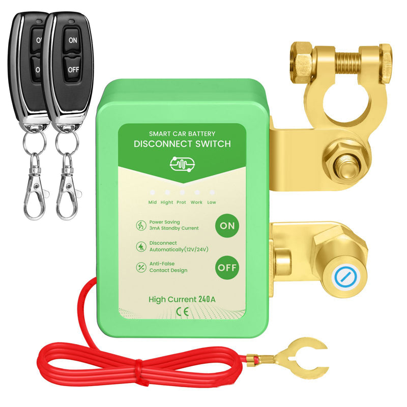 ⚡ Limited time 50% discount 🔋🚗12V/24V Remote Control Car Battery Disconnect Switch