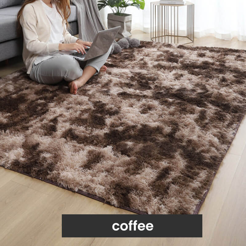 ⏳Time-Limited Special⏰Gradient Color Plush Floor Mat