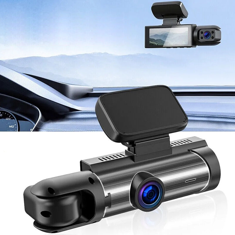 🖤Black Friday top seller!✨ 170° Wide-Angle Dash Cam with Dual Lens – 1080P HD, Night Vision & 24-Hour Parking Monitoring (Drive Safer, Save Every Moment!)