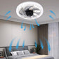 💥2026 HOT SALE 50% OFF💥 2-in-1 Mute Adjustable Fan Light with Remote Control