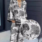 🌸Up to 50% OFF🌿The printed, loose-fitting suit for women in plus sizes🔥
