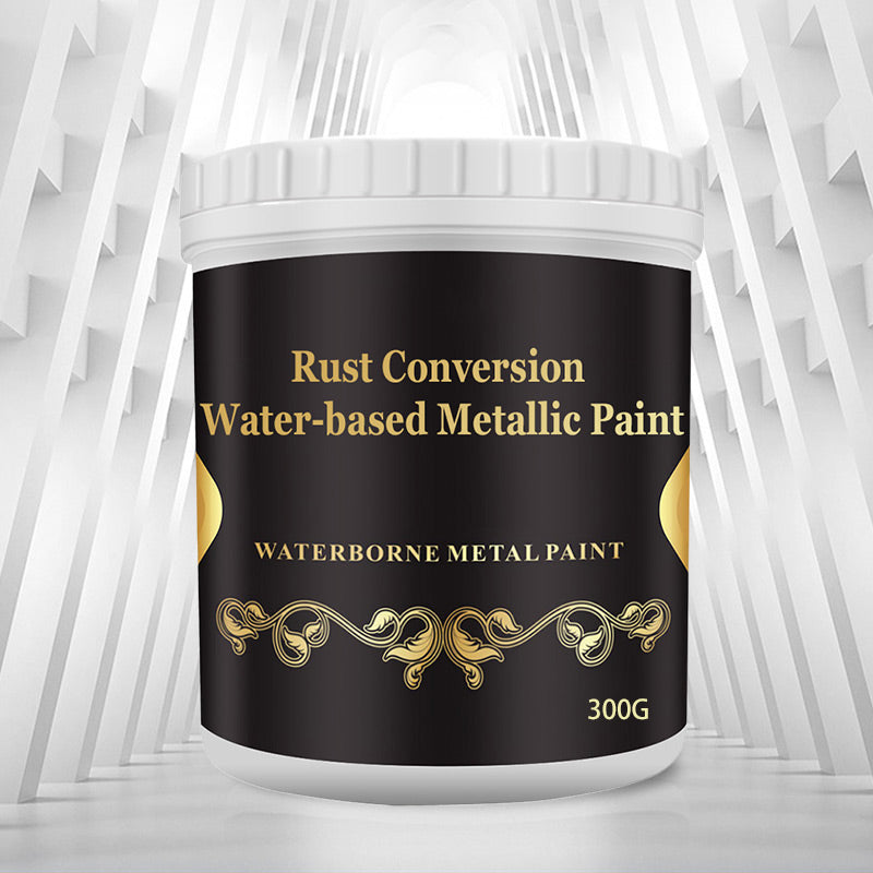 ⏰🔥LIMITED TIME 50% OFF! 🎨 Rust Conversion Water-Based Metallic Paint – Transform Rusted Surfaces Quickly & Easily ✨🛠️
