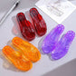Women’s  Crystal Jelly Slippers