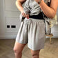 🌸Up to 40% OFF🔥Women's Cheesecloth Ruffle Shorts & Top Set