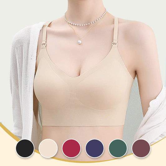 🔥 Seamless breathable bra with removable pads