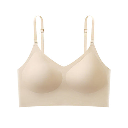 🔥 Seamless breathable bra with removable pads