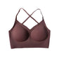 🔥 Seamless breathable bra with removable pads